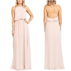 NWT Show Me Your MuMu 'Heather' Halter Dress | xs